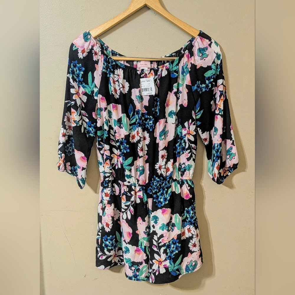 love...ady Floral Romper
